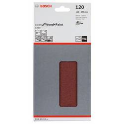 Bosch Accessories Expert for Wood 2608605318 brusný papír na suchý zip, s otvory Zrnitost 120 (d x š) 230 mm x 115 mm 10 ks