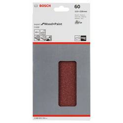 Bosch Accessories Expert for Wood 2608605316 brusný papír na suchý zip, s otvory Zrnitost 60 (d x š) 230 mm x 115 mm 10 ks