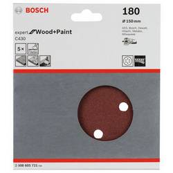 Bosch Accessories Expert for Wood 2608605721 brusné papíry pro excentrické brusky na suchý zip, s otvory Zrnitost 180 (Ø) 150 mm 5 ks