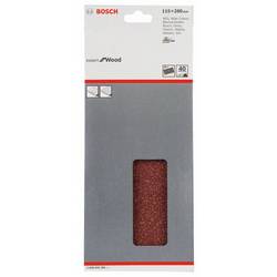 Bosch Accessories 2608605585 2608605585 brusný papír bez otvorů Zrnitost 60 (d x š) 280 mm x 115 mm 10 ks