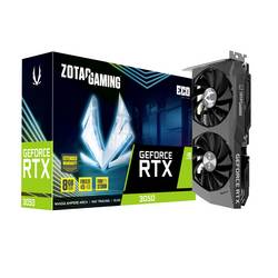 Zotac grafická karta Nvidia GeForce RTX 3050 ECO 8 GB GDDR6-RAM PCIe x8 PCIe 4.0 x4, HDMI™, DisplayPort Sopka, NVIDIA G-Sync