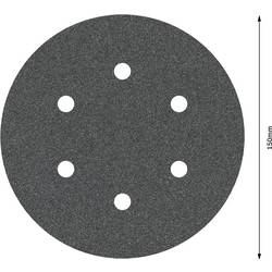 Bosch Accessories Best for Stone 2608605126 brusné papíry pro excentrické brusky na suchý zip, s otvory Zrnitost 120 (Ø) 150 mm 5 ks
