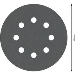 Bosch Accessories Best for Stone 2608605121 brusné papíry pro excentrické brusky na suchý zip, s otvory Zrnitost 400 (Ø) 125 mm 5 ks