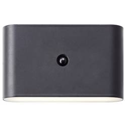 Brilliant Xino G80605/06 venkovní nástěnné LED osvětlení s PIR detektorem LED pevně vestavěné LED 34 W černá