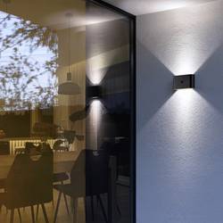 Brilliant Xino G80605/06 venkovní nástěnné LED osvětlení s PIR detektorem LED pevně vestavěné LED 34 W černá