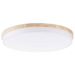 Brilliant G80846/75 Baarlo LED stropní svítidlo LED pevně vestavěné LED 36 W bílá (matná), dřevo