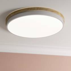 Brilliant G80846/75 Baarlo LED stropní svítidlo LED pevně vestavěné LED 36 W bílá (matná), dřevo