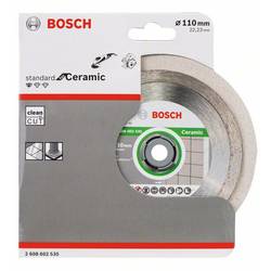 Bosch Accessories 2608602535 2608602535 diamantový řezný kotouč Průměr 110 mm Ø otvoru 22.23 mm keramika 1 ks