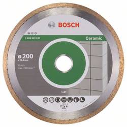 Bosch Accessories 2608602537 Bosch Power Tools diamantový řezný kotouč Průměr 200 mm Ø otvoru 25.40 mm keramika, Porcelán, do kamene 1 ks