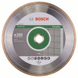 Bosch Accessories 2608602539 Bosch Power Tools diamantový řezný kotouč Průměr 250 mm Ø otvoru 30.00 mm keramika 1 ks