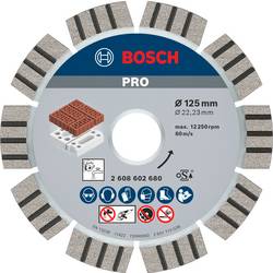 Bosch Accessories 2608602680 Bosch Power Tools diamantový řezný kotouč Průměr 125 mm Ø otvoru 22.23 mm beton 1 ks