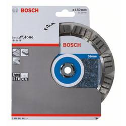 Bosch Accessories 2608602643 Bosch Power Tools diamantový řezný kotouč Průměr 150 mm Ø otvoru 22.23 mm kámen 1 ks