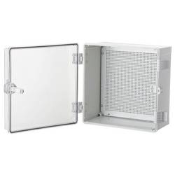 TRU COMPONENTS TC-PSC-30x30x18 skříňový rozvaděč 300 x 300 x 180 ABS, polykarbonát světle šedá 1 ks