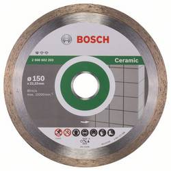 Bosch Accessories 2608602203 Bosch Power Tools diamantový řezný kotouč Průměr 150 mm Ø otvoru 22.23 mm keramika, do kamene, Porcelán 1 ks