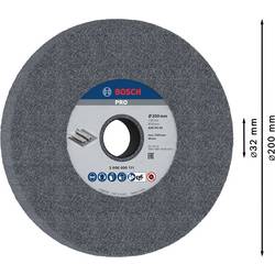 Bosch Accessories 2608600111 brusný kotouč Průměr 200 mm Zrnitost=36 1 ks