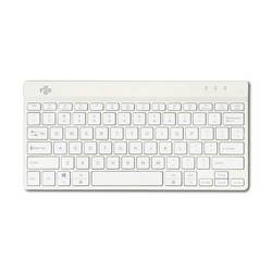 R-GO Tools Compact Break Bluetooth® klávesnice italská, QWERTY bílá ergonomická