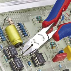 Knipex 77 32 120 H pro elektroniku a jemnou mechaniku boční štípací kleště s fazetou 120 mm