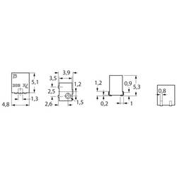 Bourns 3224W-1-103E cermetový trimr lineární 0.25 W 10 kΩ 4320 ° 1 ks