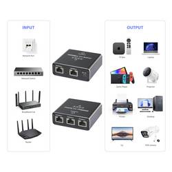 Renkforce RF-6739680 RF-GES-400 síťový switch RJ45 5 portů 1 GBit/s USB napájení