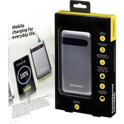 Intenso PD10000 powerbanka Li-Pol, 10000 mAh, Quick Charge 3.0, Power Delivery 3.0, černá, Indikátor stavu