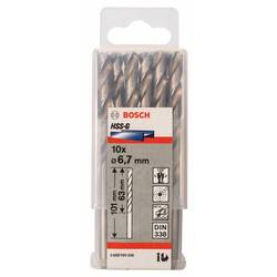 Bosch Accessories 2608595336 HSS kovový spirálový vrták 6.7 mm Celková délka 101 mm broušený DIN 338 válcová stopka 10 ks