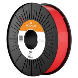 BEDROCK 3D ABS-0109b075 ABS Red 2.85 mm 750 g vlákno pro 3D tiskárny ABS plast 2.85 mm 750 g červená 1 ks