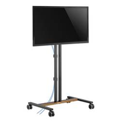 Manhattan 462068 TV kolečkový vozík 86,4 cm (34) - 139,7 cm (55) nastavitelná výška, naklápěcí