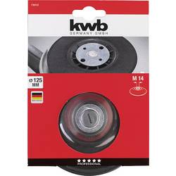 Opěrný talíř pro úhlové brusky, Ø 125 mm kwb 718112 Průměr 125 mm