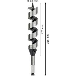 Bosch Accessories 2608597639 hadovitý vrták 32 mm Celková délka 235 mm šestihran 1 ks