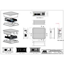 TEKO TEK-YUN.9 TEK-YUN.9 elektronická krabice 86.65 x 74.15 x 30.2 x 87 plast černá 1 ks