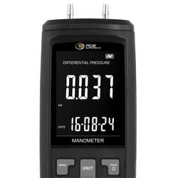 PCE Instruments manometr spodní strana -0.01 do 1 bar