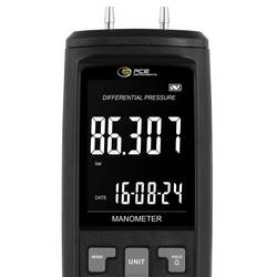 PCE Instruments manometr spodní strana -1 do 1 bar