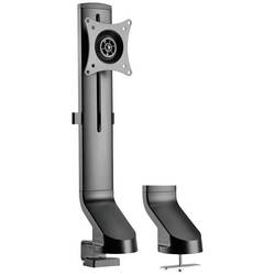LogiLink BP0161 držák na stůl pro monitor 1 Displej: (s) černá otočný, nastavitelná výška, naklápěcí, nakláněcí