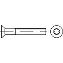 TOOLCRAFT TO-6863403 zápustný šroub M1.6 10 mm vnitřní korunka šestihranná DIN 965 Ušlechtilá ocel V2A A2 1000 ks