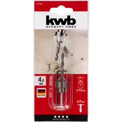 kwb 513104 spirálový vrták do dřeva 3dílná 4 mm 1 ks