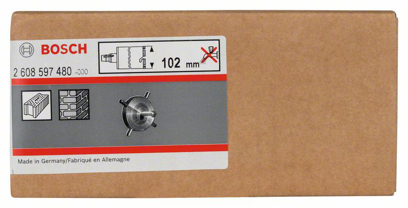 Bosch Accessories Bosch Power Tools 2608597480 centrovací kříž pro vrtné korunky k vrtání za sucha a pro krabicové záhlubníky 102 mm 1 ks