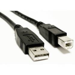 Akyga USB kabel USB 2.0 USB-A zástrčka, USB-B zástrčka 3.00 m černá AK-USB-12