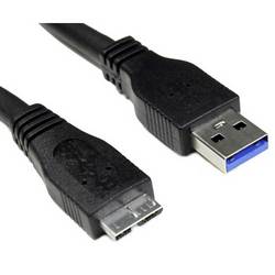 Akyga USB kabel USB 3.0 USB-A zástrčka, USB Micro-B 3.0 zástrčka 1.80 m černá AK-USB-13