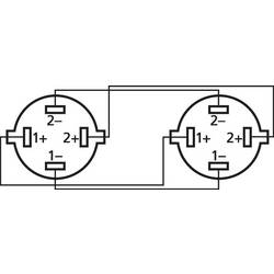 Monacor reproduktor kabel 4 x 2.5 mm² 15 m černá