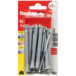 Fischer 084335 N 8 x 80/40 S K NV hřebíková hmoždinka 80 mm 8 mm 1 sada