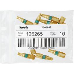 kwb 126265 Bit TX Pohon (šroubovák): 1/4 (6,3 mm) Typ zakončení: TX TX 25 25 mm