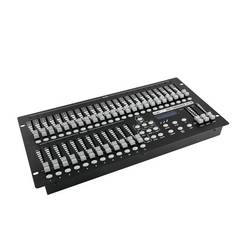 Eurolite DMX Commander 24/48 Controller DMX kontrolér 48kanálový 19palcová konstrukce, ovládání hudbou