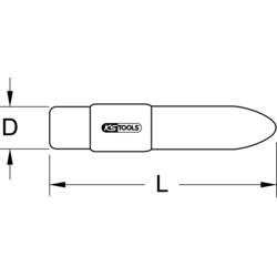 KS Tools 1171650 117.1650 LED kapesní svítilna 80 g
