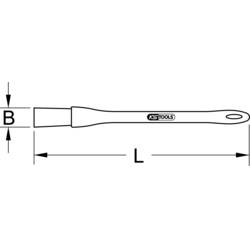 Štětec na prach s ochrannou izolací, rovný, 180 mm KS Tools 117.1645