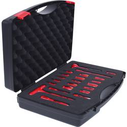 Sada nástrčných klíčů 1/4 s izolovanými nástroji, 22 ks KS Tools 117.1877
