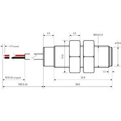 PIC MS-2212M-6/976 MS-2212M-6/976, jazýčkový kontakt, 1 spínací kontakt, 350 V/DC, 300 V/AC, 0.7 A, 70 VA, 50 W