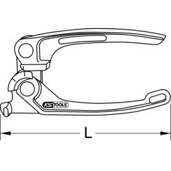 KS Tools 120.1050 Mini ohýbací nástroj, 3-6 mm