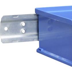 Allit 457060 skladový box , stohovatelné, (d x š x v) 615 x 165 x 75 mm, červená, 1 ks