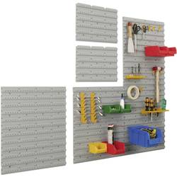 Allit 457090 stěna pro stohovací boxy , černá, 1 ks