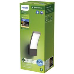 Philips LED Splay 8720169263796 venkovní nástěnné LED osvětlení LED LED 3.8 W antracitová